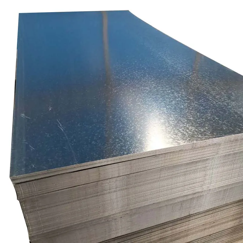 Galvanized steel plate